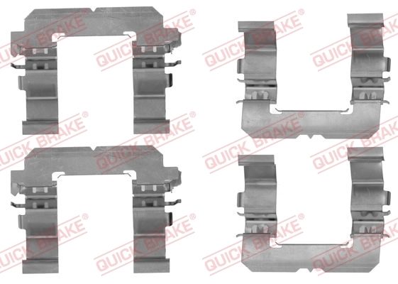 Accessory Kit, disc brake pad